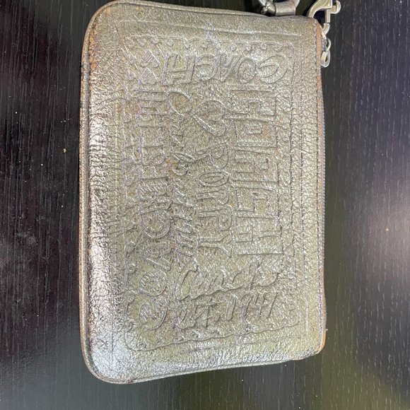 Coach Poppy Collection Wristlet - Picture 1 of 3